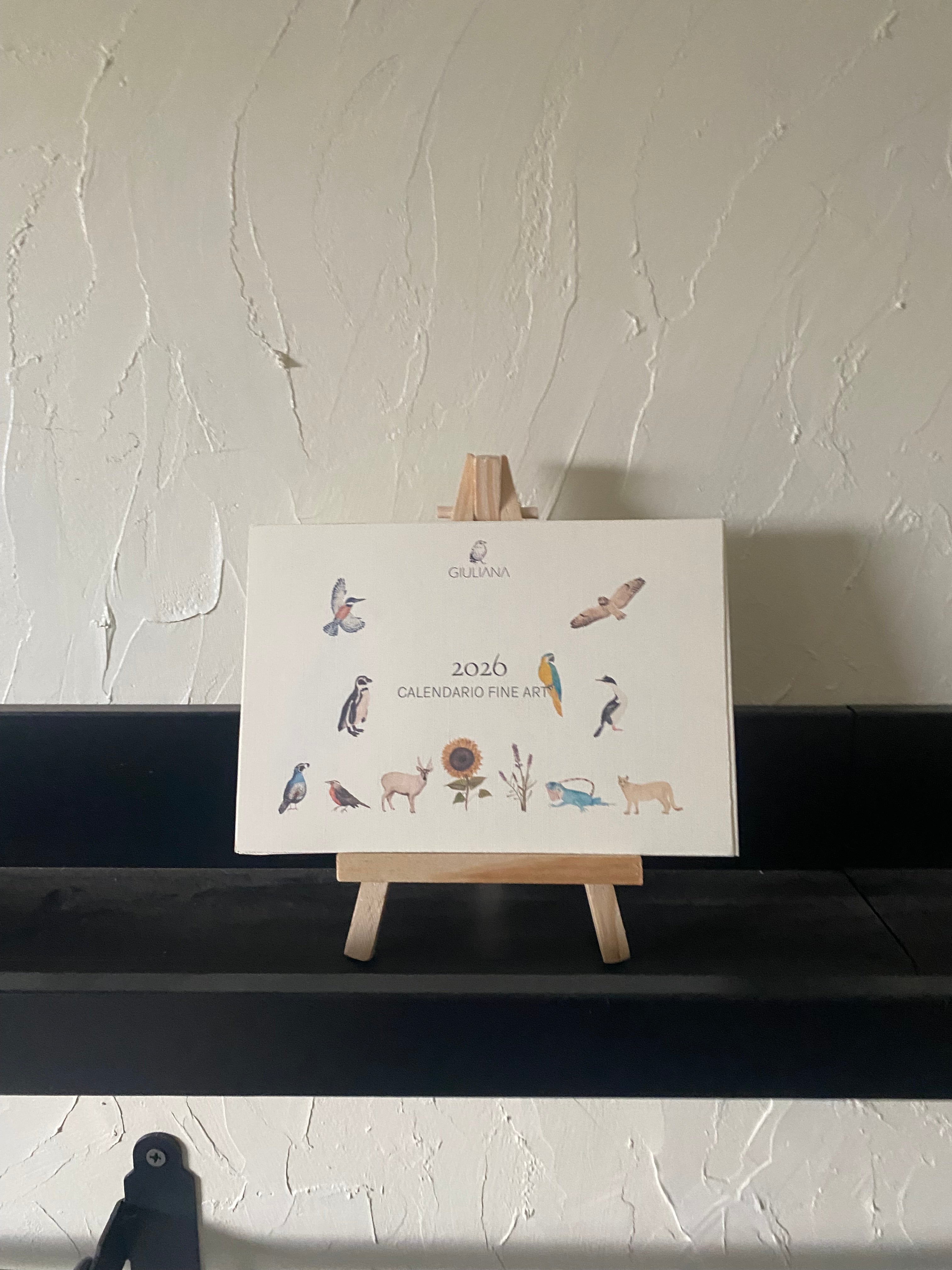 Calendario de escritorio 2026