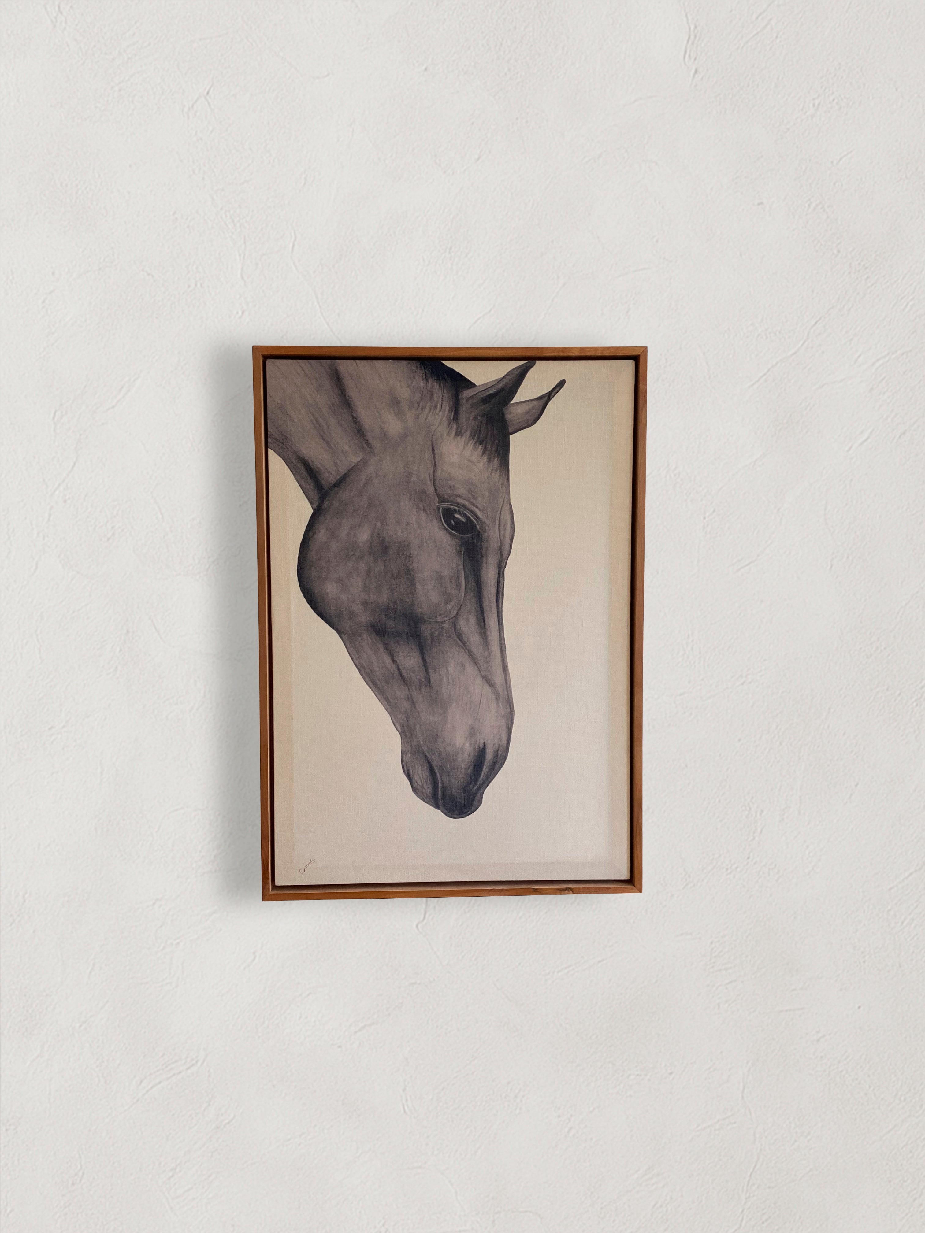 Caballo ingles Canvas 50x70 cm