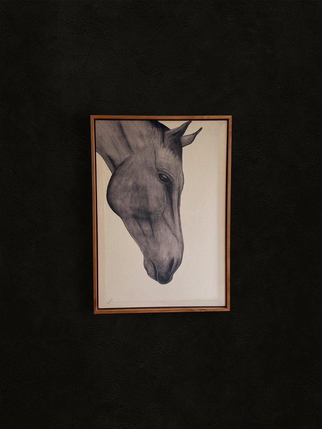 Caballo ingles Canvas 50x70 cm